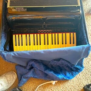 Accordion - Black and White